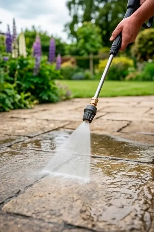 Patio and Driveway Pressure Cleaning in Redfield