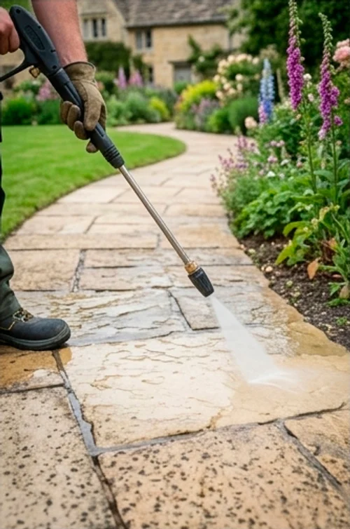 Block Paving and Patio Cleaning in St George
