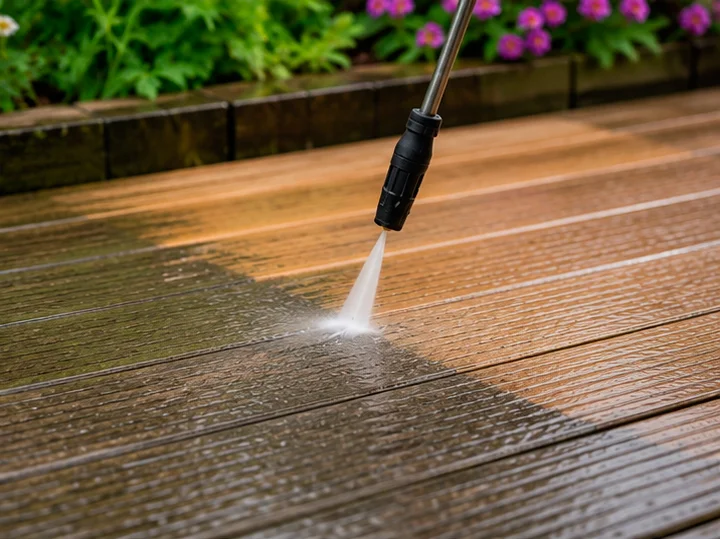 Results after Decking Cleaning