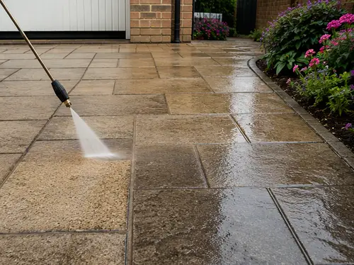 Professional Driveway Cleaning Equipment
